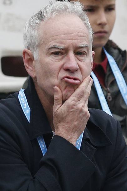 John McEnroe perplesso dalla prestazione del nuovo pupillo Milos Raonic